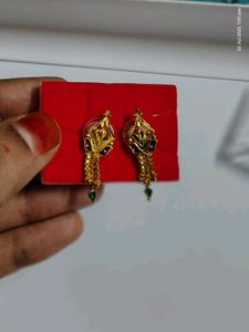 Gold Dangle Earrings