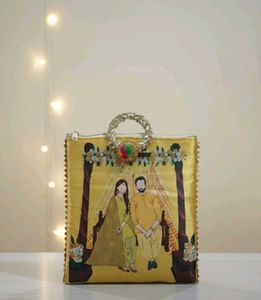 Custom Couple Portrait Handbag