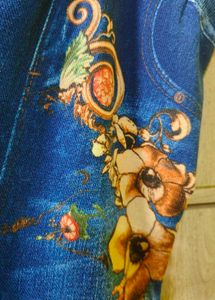 Baroque Print Leggings