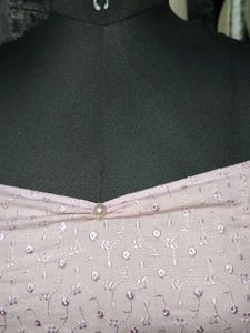 Cute Lavender Crop Top