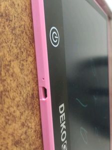 Dekoq 16inch LCD Writing Tablet Rechargeable Pink