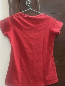 Adidas Red T-Shirt