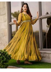 anarkali gown