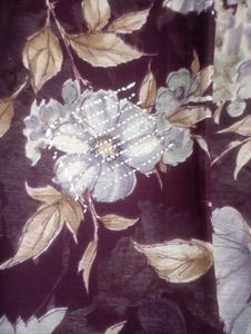 Chiffon Stone Saree