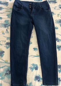 Dark Blue Denim Jeans