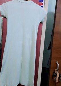 Mint Green T-Shirt Dress