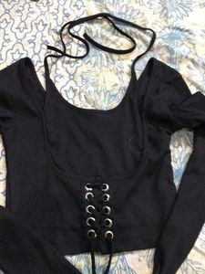 Tie Up Crop Top