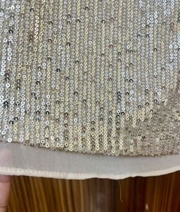 Sparkly Sequin Golden Tank Top