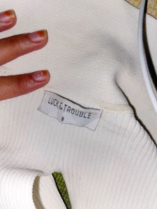 Cute Backless Crop Top