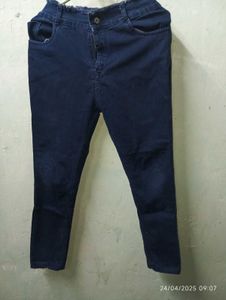 NAVY BLUE COLOUR HIGH WAIST JEANS 👖