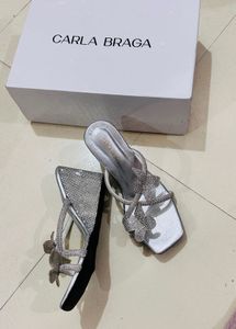 Silver Butterfly Wedges