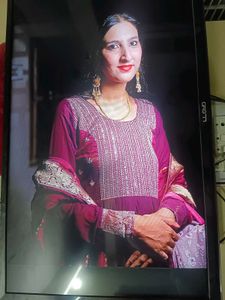 Anrkali Kurti With Dupata