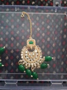 Green Stone Necklace Set