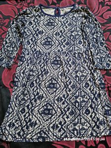 Lee Cooper Blue &amp; White Dress
