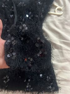 Sequin Black Dress