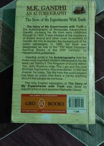M.K. Gandhi Autobiography
