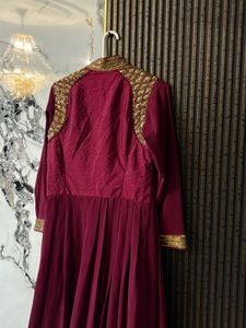 Maroon Suit