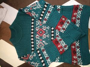 Retro Nordic Pattern Sweater