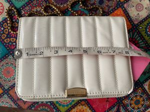 Lino Perros White Sling Bag With Tag
