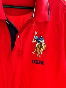 USPA Red Polo Shirt