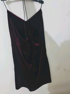 Shimmer Velvet Dress