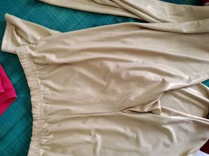 Red And Golden Dress Set