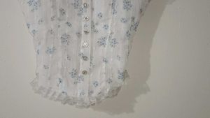 White Corset Top