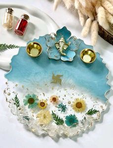 Resin Pooja Thali