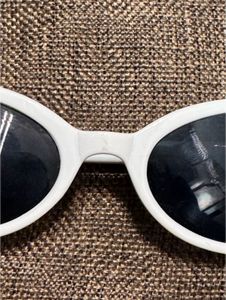 White Cat Eye Sunnies