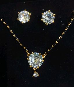 Mangalsutra Chain + Earrings