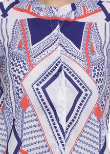 Printed Shirt Top