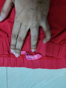 Red Casual Pants