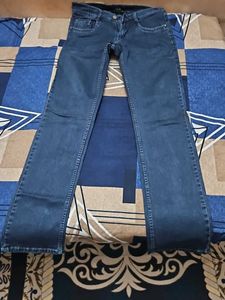 Dark Blue Denim Jeans