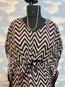 Stylish Patterned Kaftan