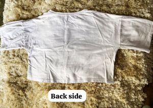 Oversized Crop Tshirt