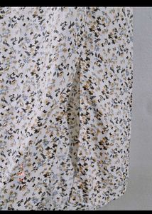 Floral Print Skirt