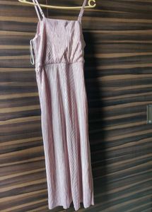 Elegant Pink Maxi Dress