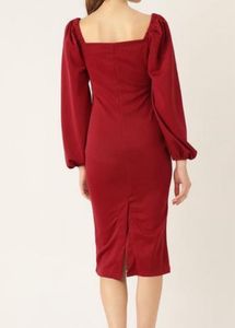 Red Midi Dress