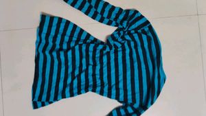 Striped Long Sleeve Top