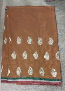 Heavy Ethnic Shimmery Saree