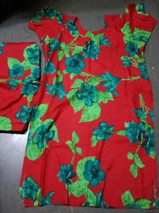 Floral Kurta Set