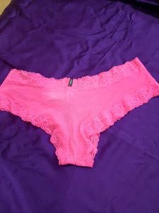 Pink Lace Briefs