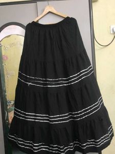 Floral Embroidered Tunic &amp; Skirt