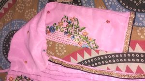 Pink Embroidered Salwar Kameez