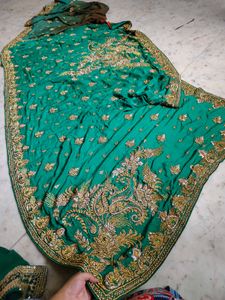 Full Daimond Work Saree Original Price 18k