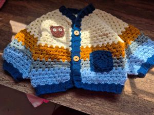 Adorable Handmade Baby Cardigan