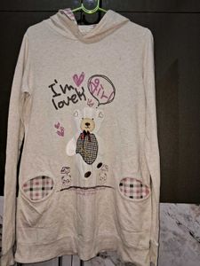 Sale 🎊🎆🎄🎉Cute Bear Graphic Hoodie