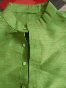 Lime Green Kurta