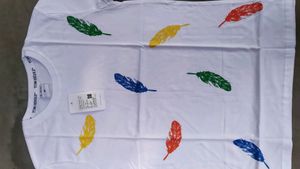 Brand New White Graphic Printed Men&#39;s Tshirts