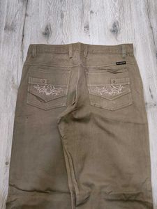 Sc9097 Porgeon Cotton Bootcut Jeans Waist 32